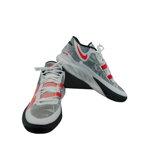 Nike Men's Kyrie 8 White University Red Sneakers - Size 13 - Picture 1 of 10